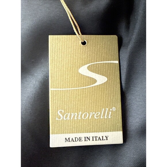 Santorelli Mens NEW Romeo‎ Luxury 100% Wool Black Dress Pants 40W Made in Italy - Picture 9 of 12